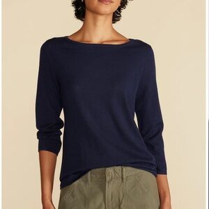 Fran Boatneck Cashmere Sweater